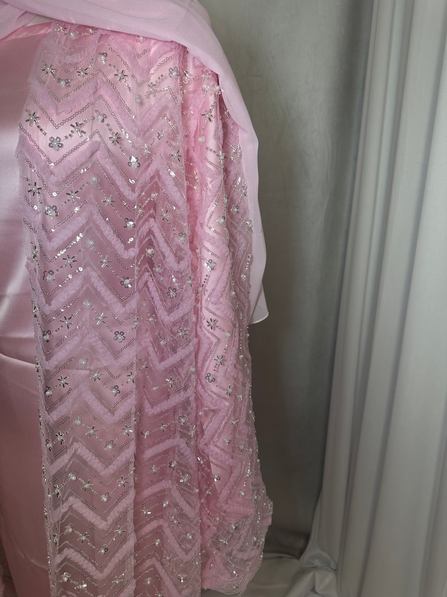 Pink Mirage Abaya LIMITED