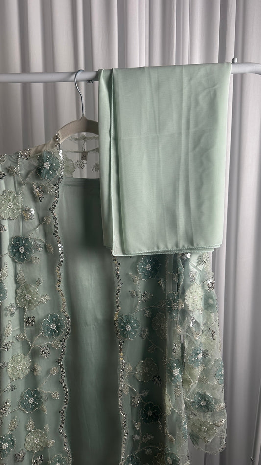 WARDA LIMITED EDITION DRESS (sage)