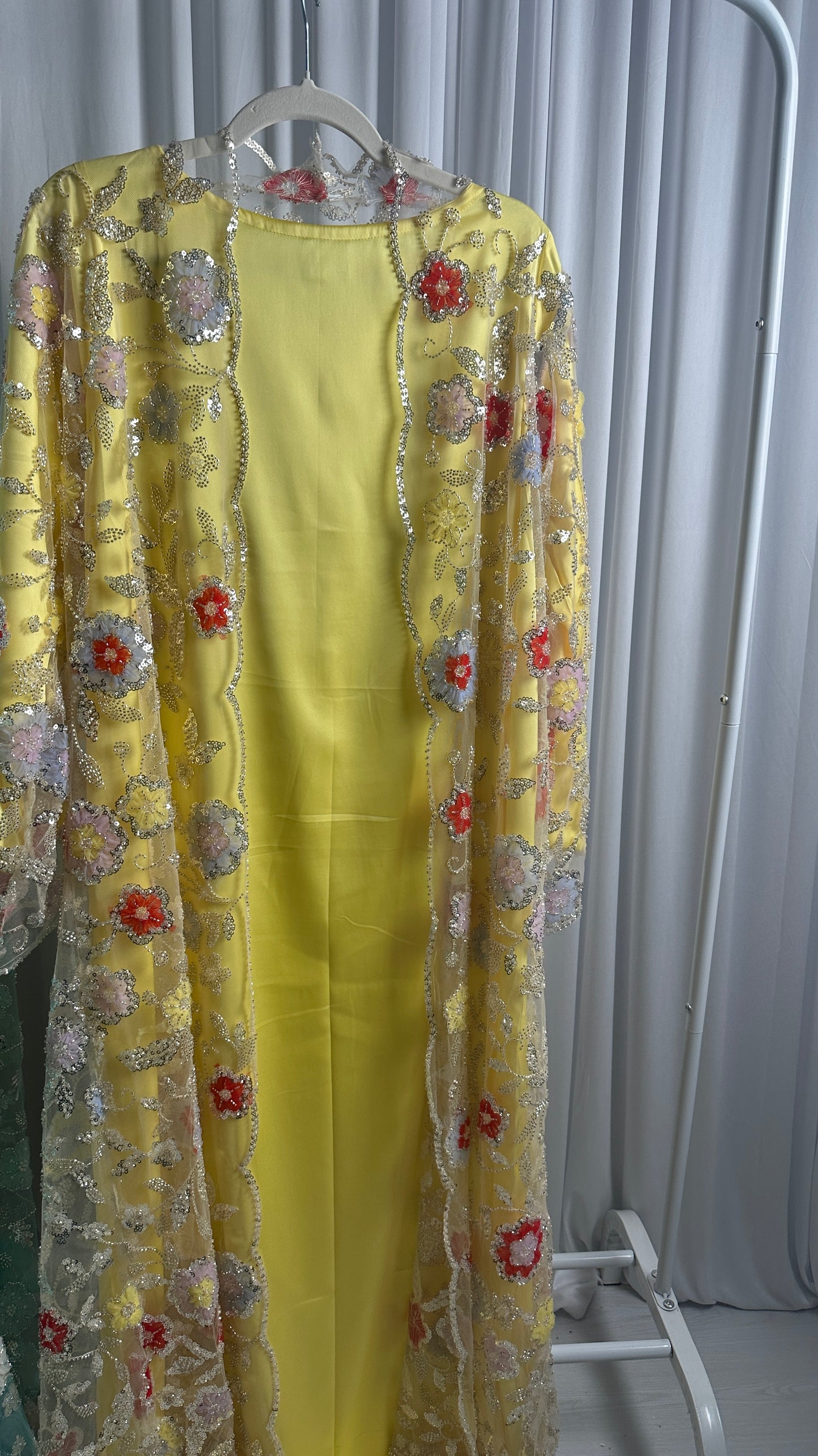 WARDA LIMITED EDITION DRESS (yellow) LAST ONE