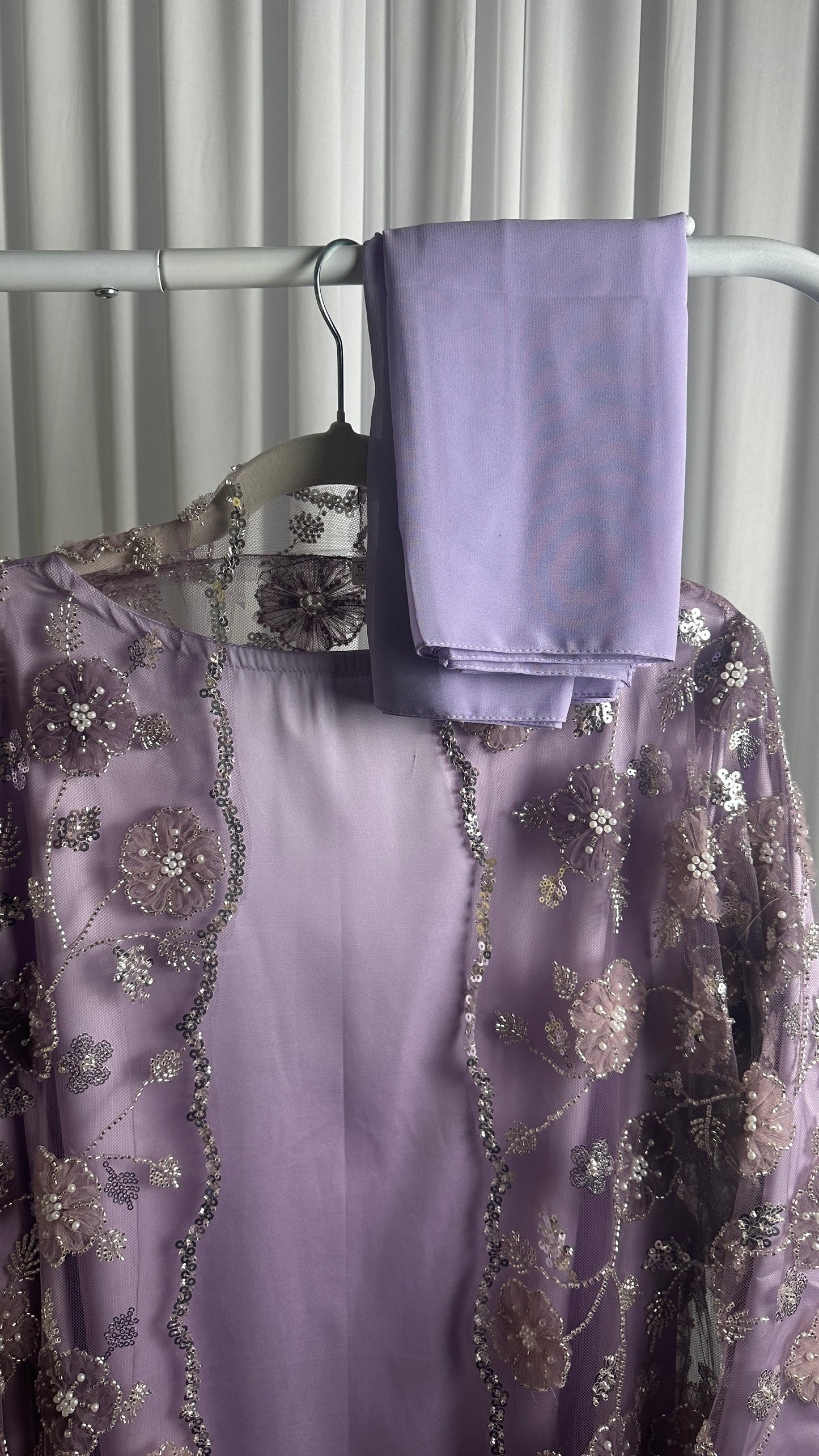 WARDA LIMITED EDITION DRESS (purple)