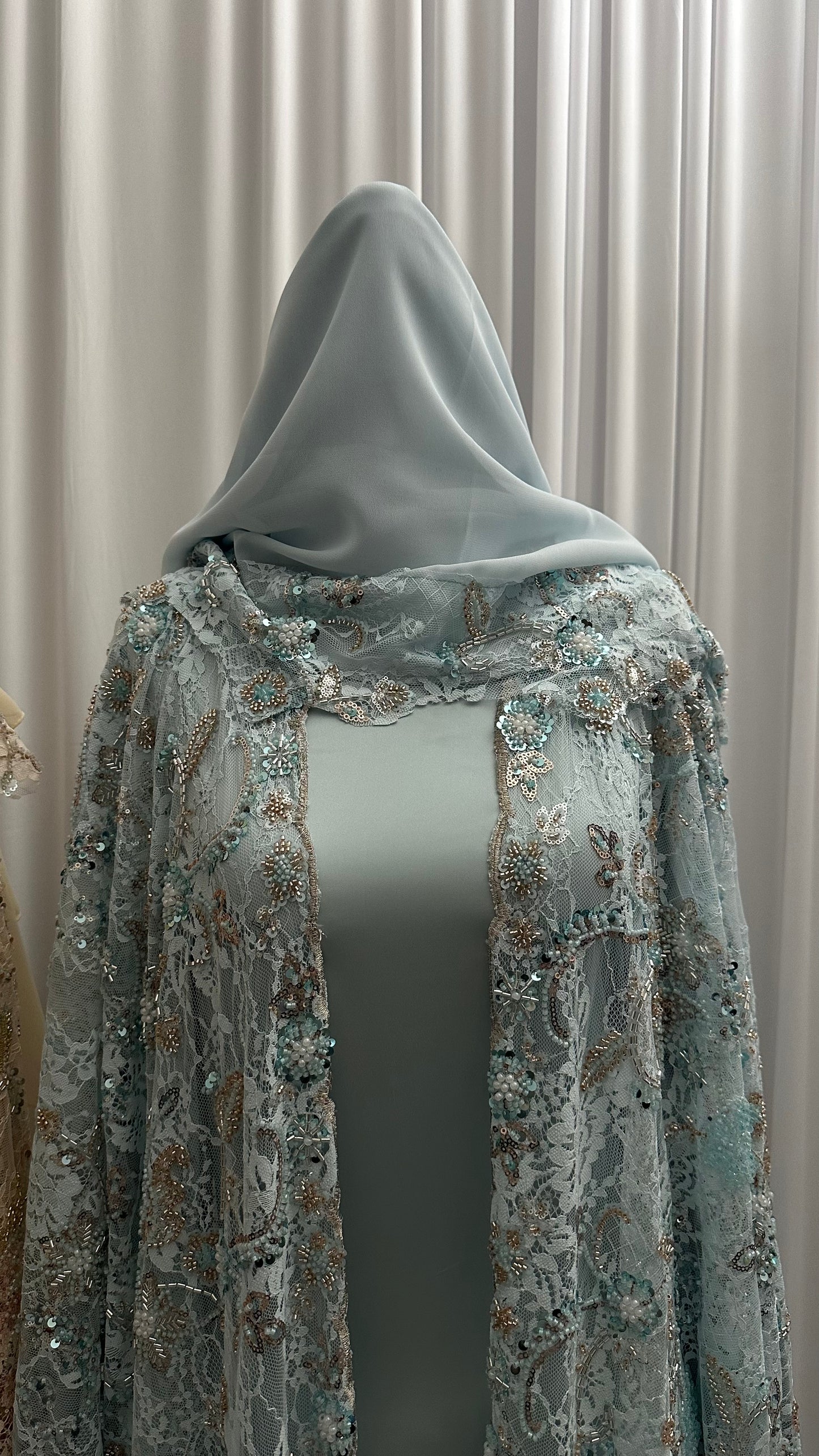 Noor Al Lace - Baby Blue