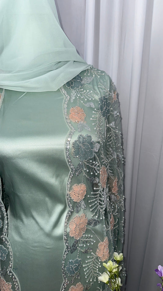 BLOSSOM LIMITED EDITION DRESS (sage)