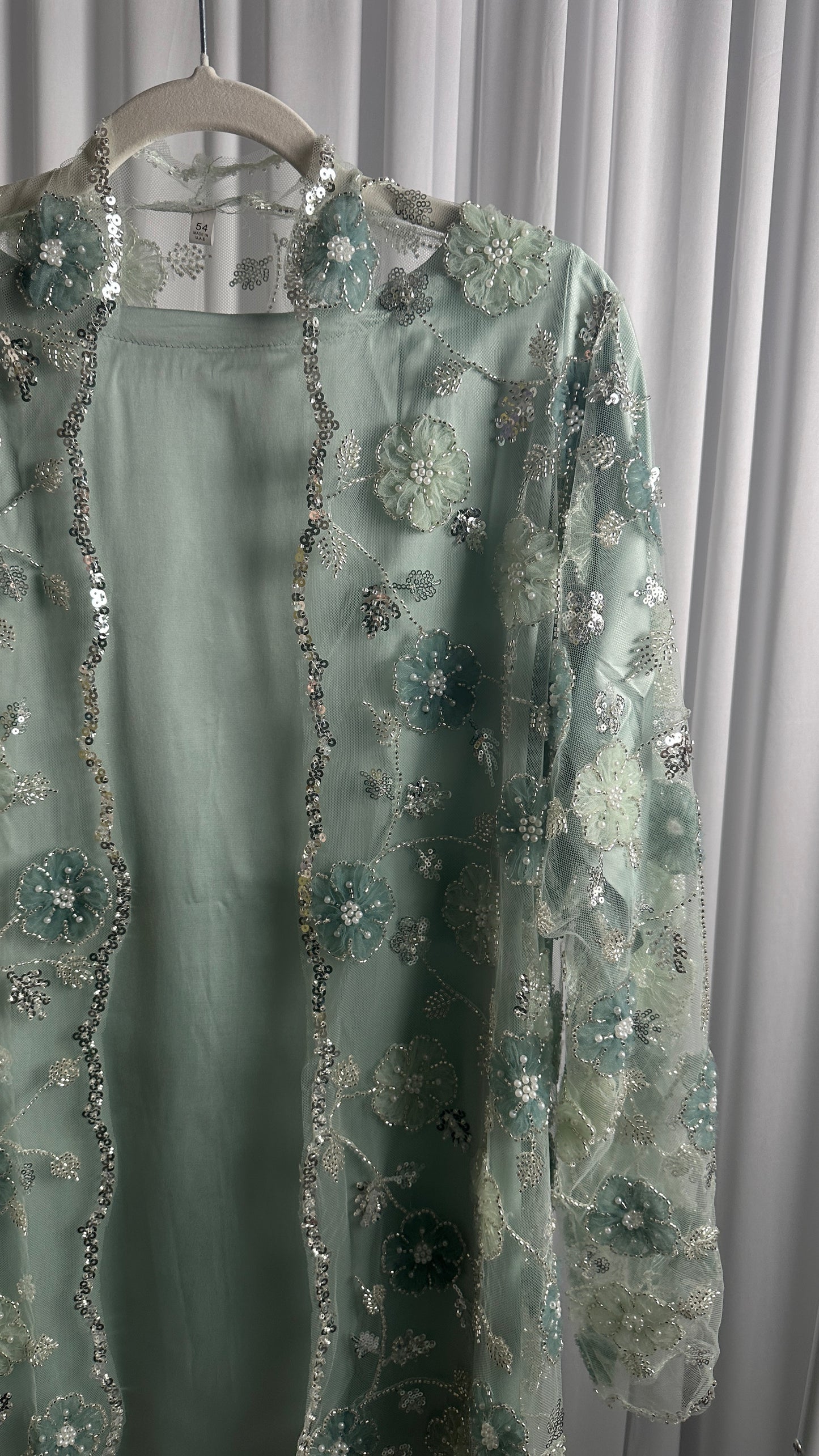 WARDA LIMITED EDITION DRESS (sage)