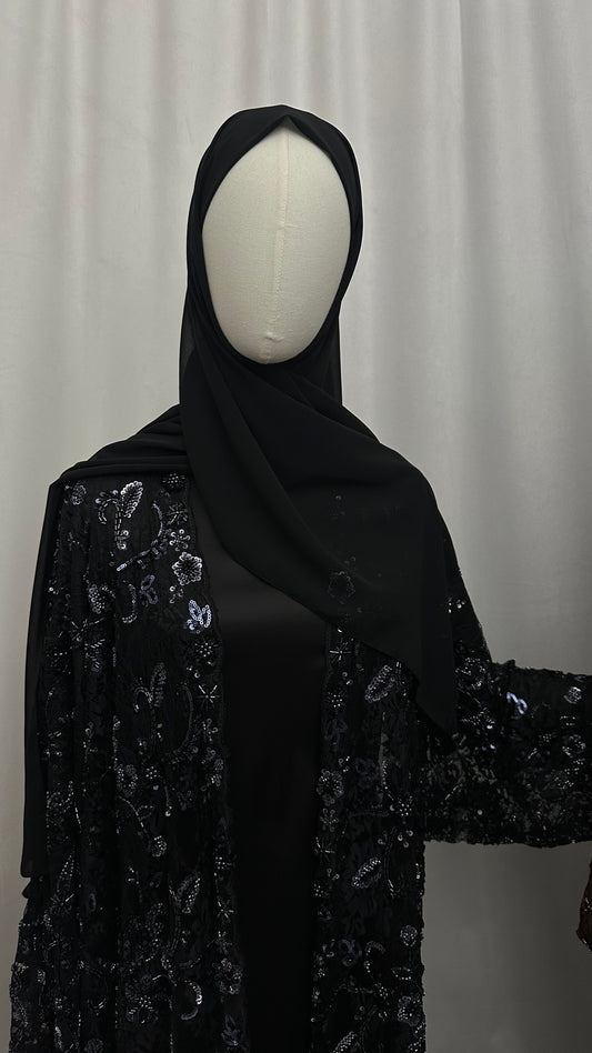 Noor Al Lace - Black