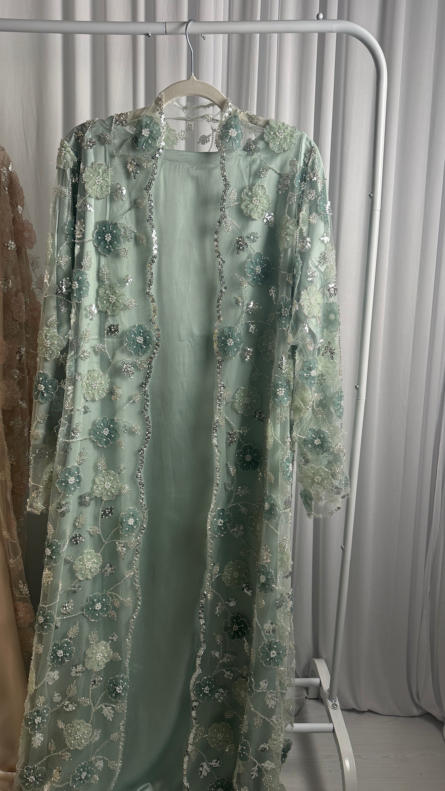 WARDA LIMITED EDITION DRESS (sage)