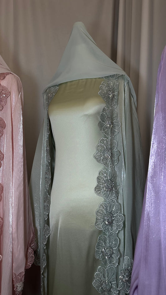 Petal Veil- Sage