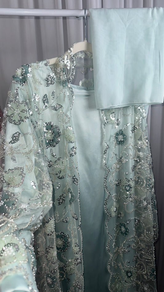 BLOSSOM LIMITED EDITION DRESS (sage)