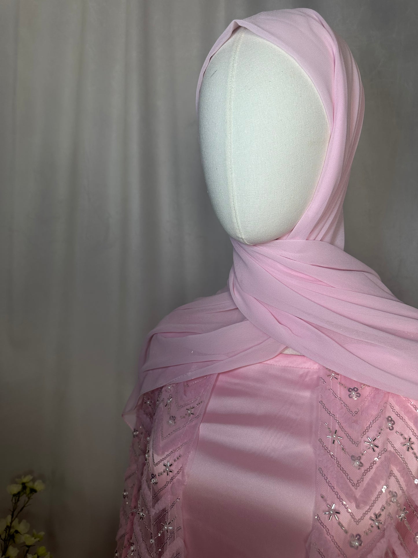 Pink Mirage Abaya LIMITED