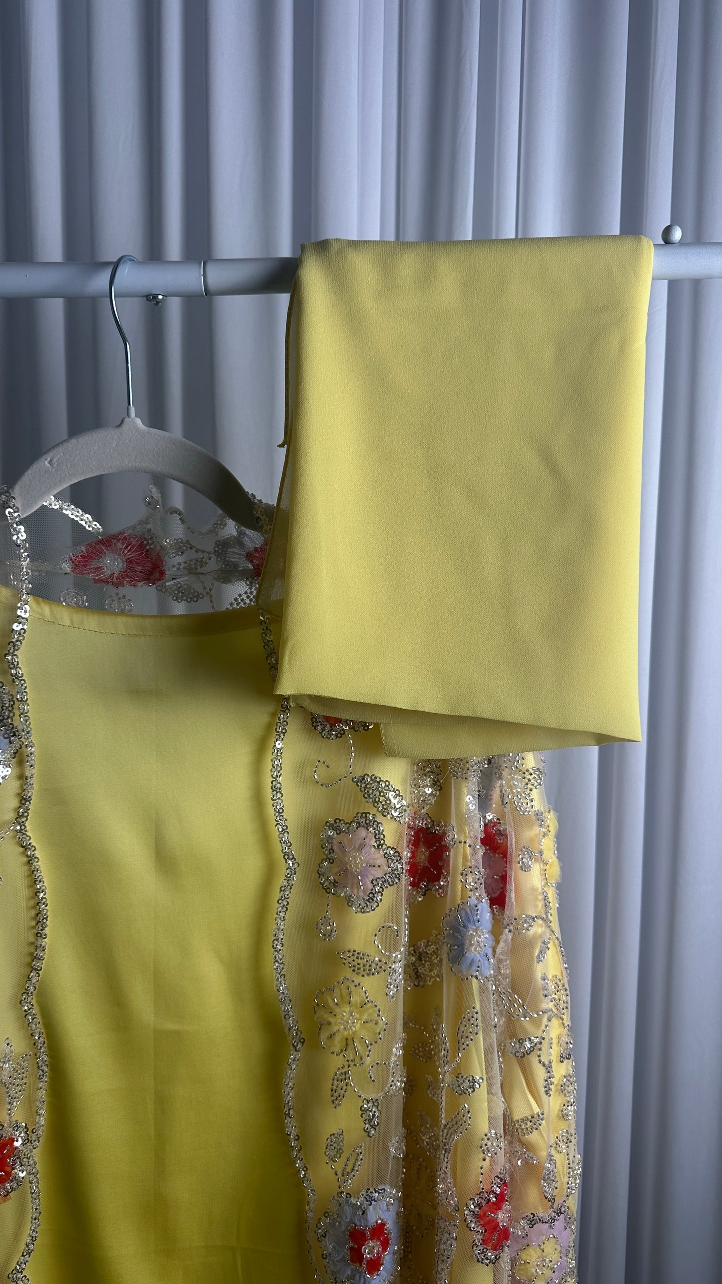 WARDA LIMITED EDITION DRESS (yellow) LAST ONE