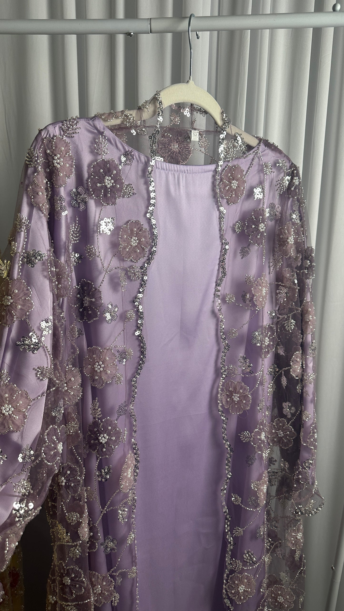 WARDA LIMITED EDITION DRESS (purple)